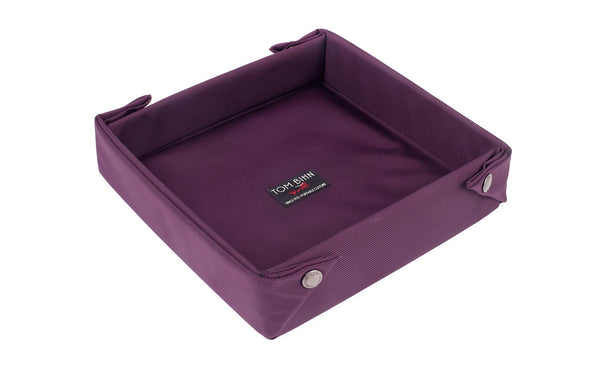 A Medium Tray Bien in Aubergine.